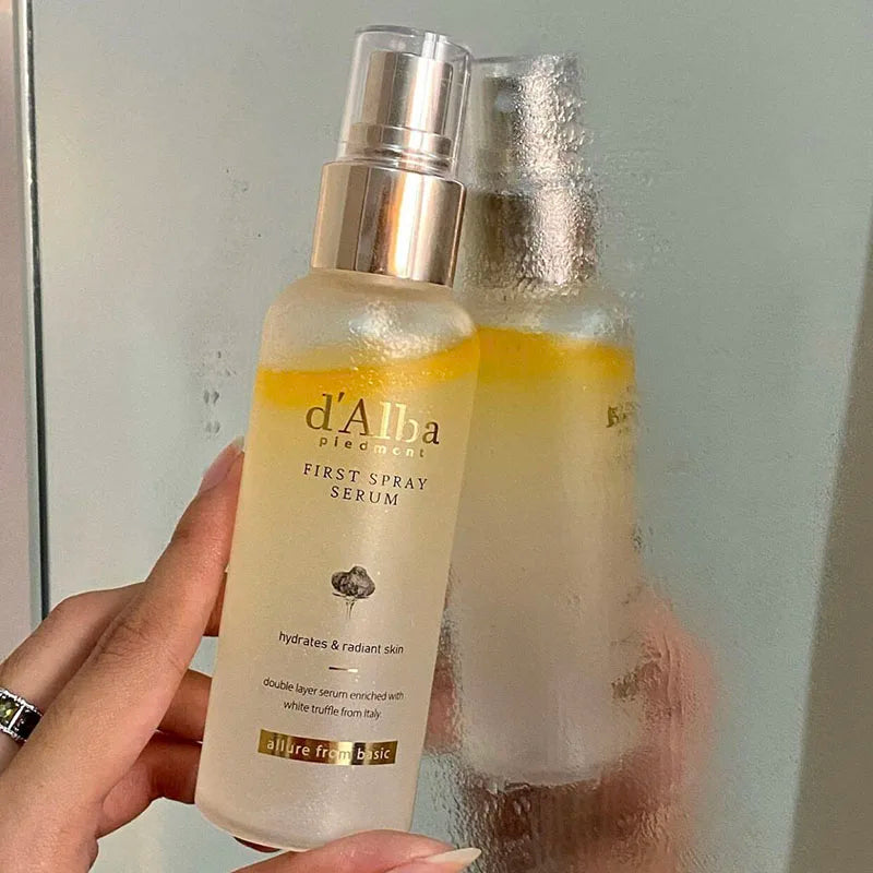 White Truffle d'Alba Aromatic Spray Serum PA++++ SPF50+ Light Sunscreen White Truffle Initial Mist Facial Moisturizer Skin CareDescription