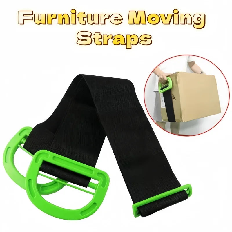 Lifting Straps for Moving Furniture,Multifunctional Carrying Strap Belt, Multifunctional Moving Straps for Easy Moving of Boxes