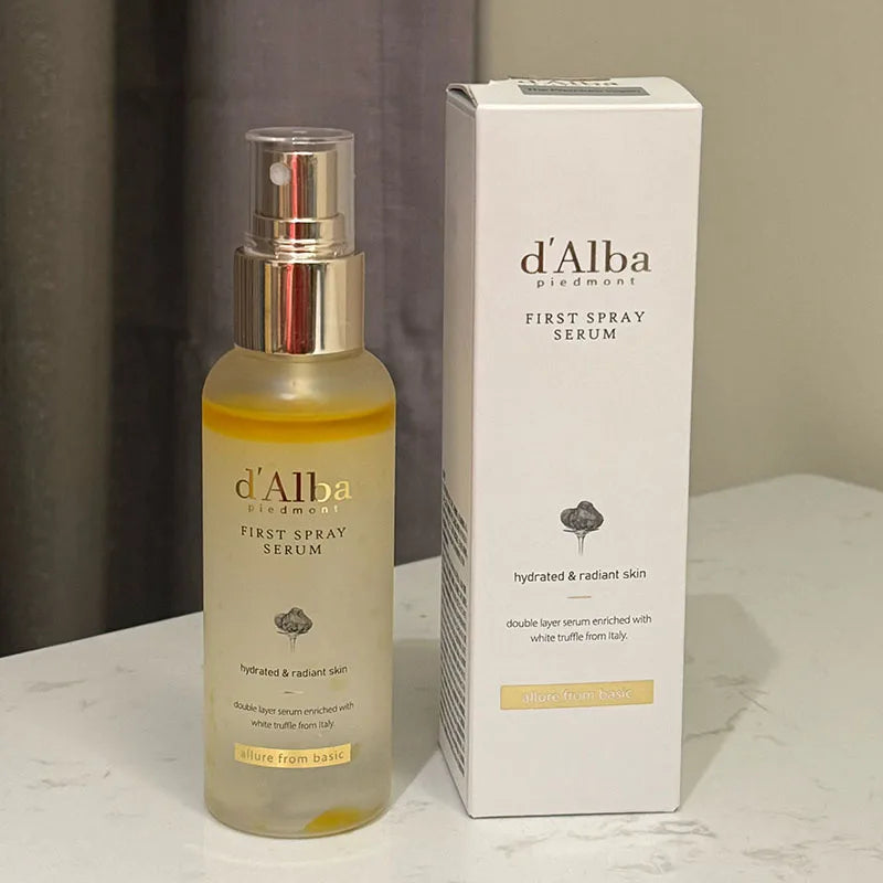 White Truffle d'Alba Aromatic Spray Serum PA++++ SPF50+ Light Sunscreen White Truffle Initial Mist Facial Moisturizer Skin CareDescription