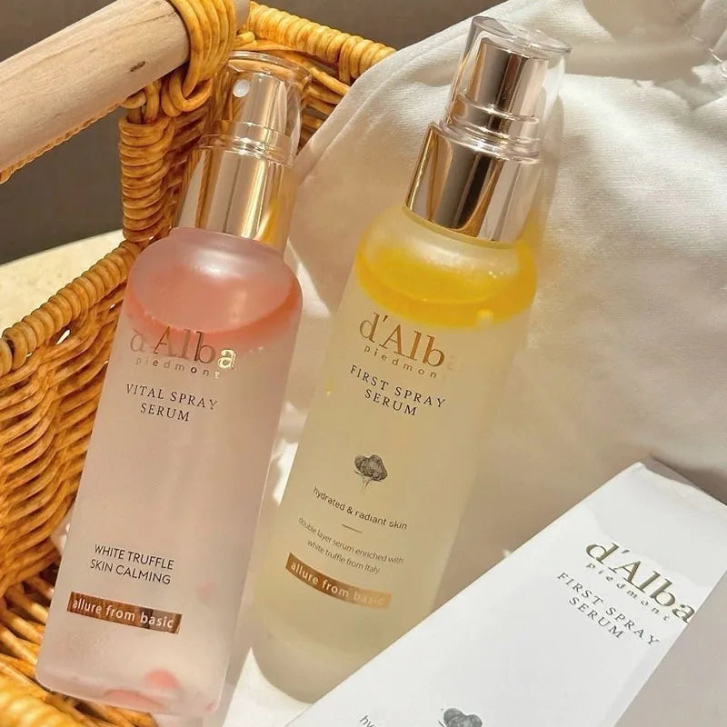 White Truffle d'Alba Aromatic Spray Serum PA++++ SPF50+ Light Sunscreen White Truffle Initial Mist Facial Moisturizer Skin CareDescription