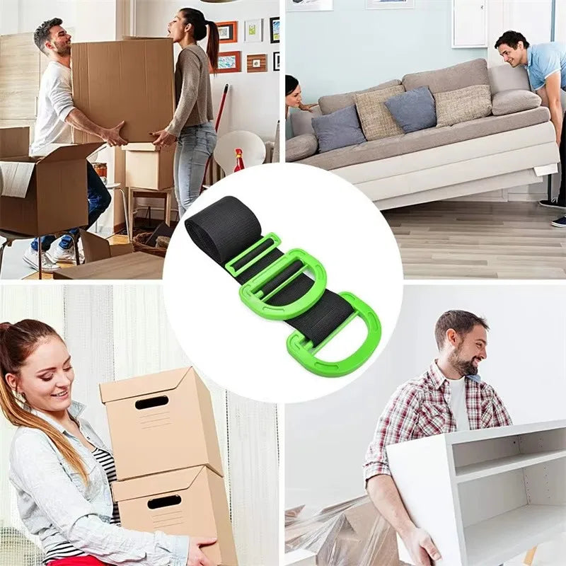 Lifting Straps for Moving Furniture,Multifunctional Carrying Strap Belt, Multifunctional Moving Straps for Easy Moving of Boxes
